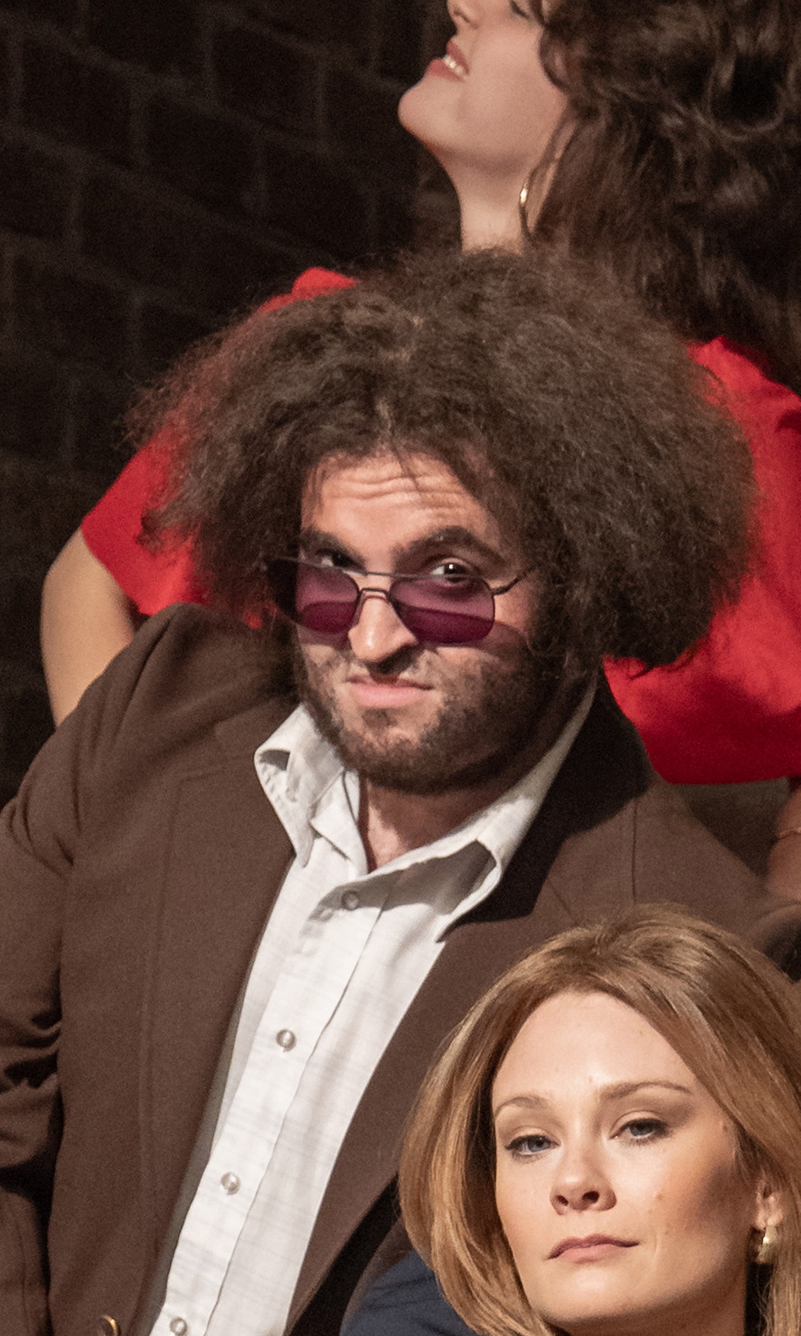 matt wood as john belushi in saturday night