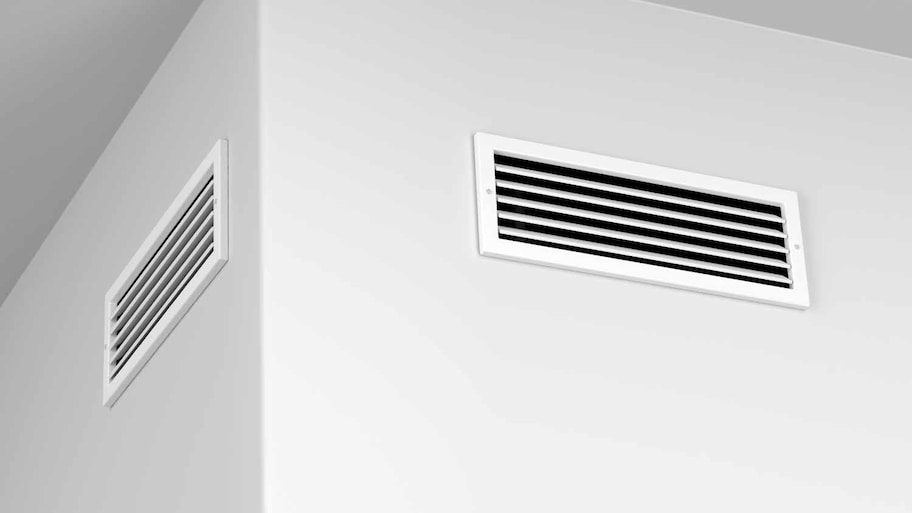 Air vents for heating