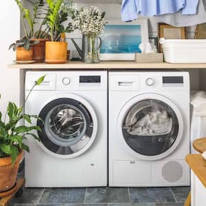 Interior of a laundry room