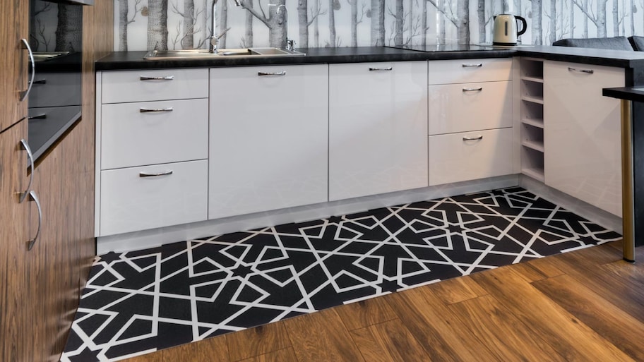 A modern kitchen interior