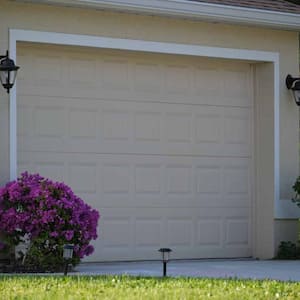 Wide garage double door