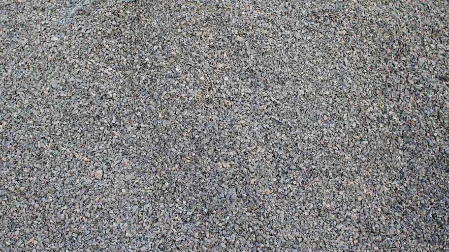 close up of decomposed granite