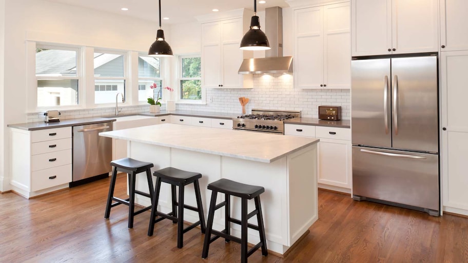 floating kitchen island