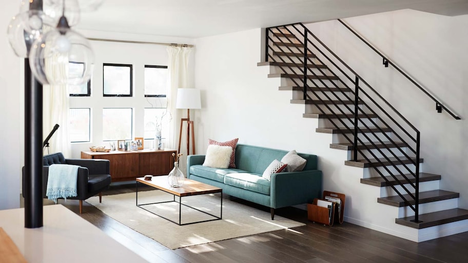 interior of contemporary living room