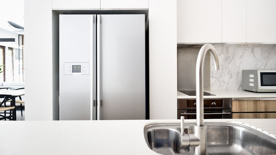 Kitchen in a modern luxury condo