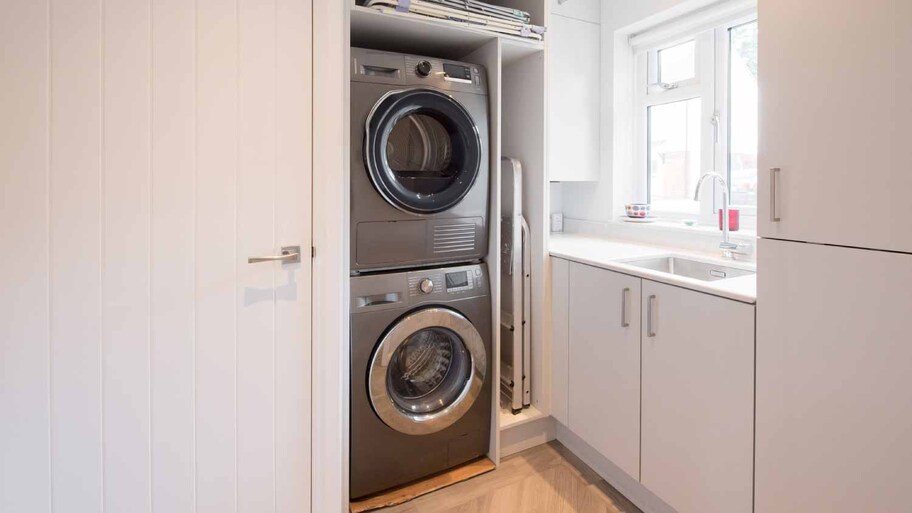 Domestic laundry room