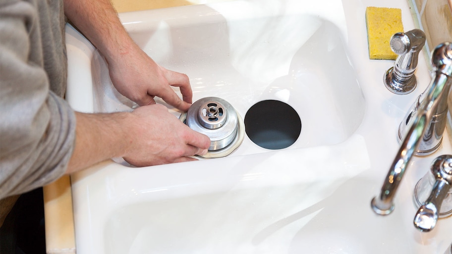 installing garbage disposal in sink 