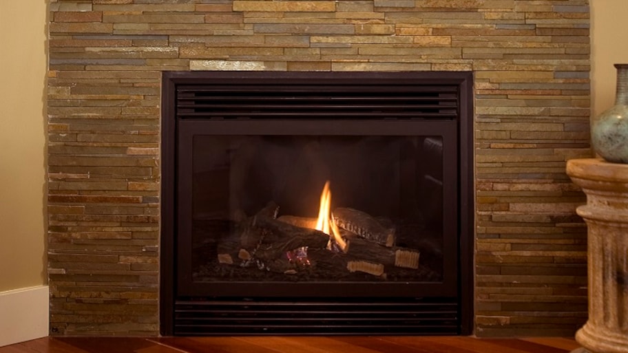 Gas fireplace