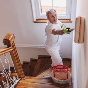 Male painting contractor