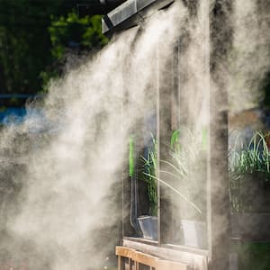 An outdoor misting system