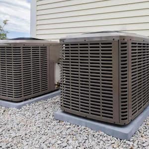 hvac units outside home