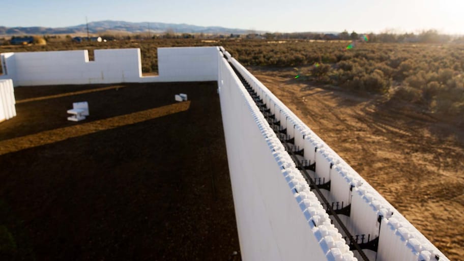 A partially complete ICF foundation