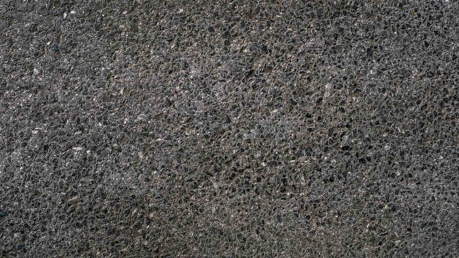 close up porous  asphalt  