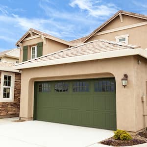 Modern stucco house