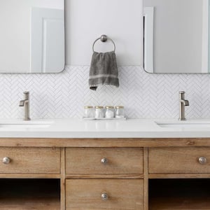 white oak bathroom vanity