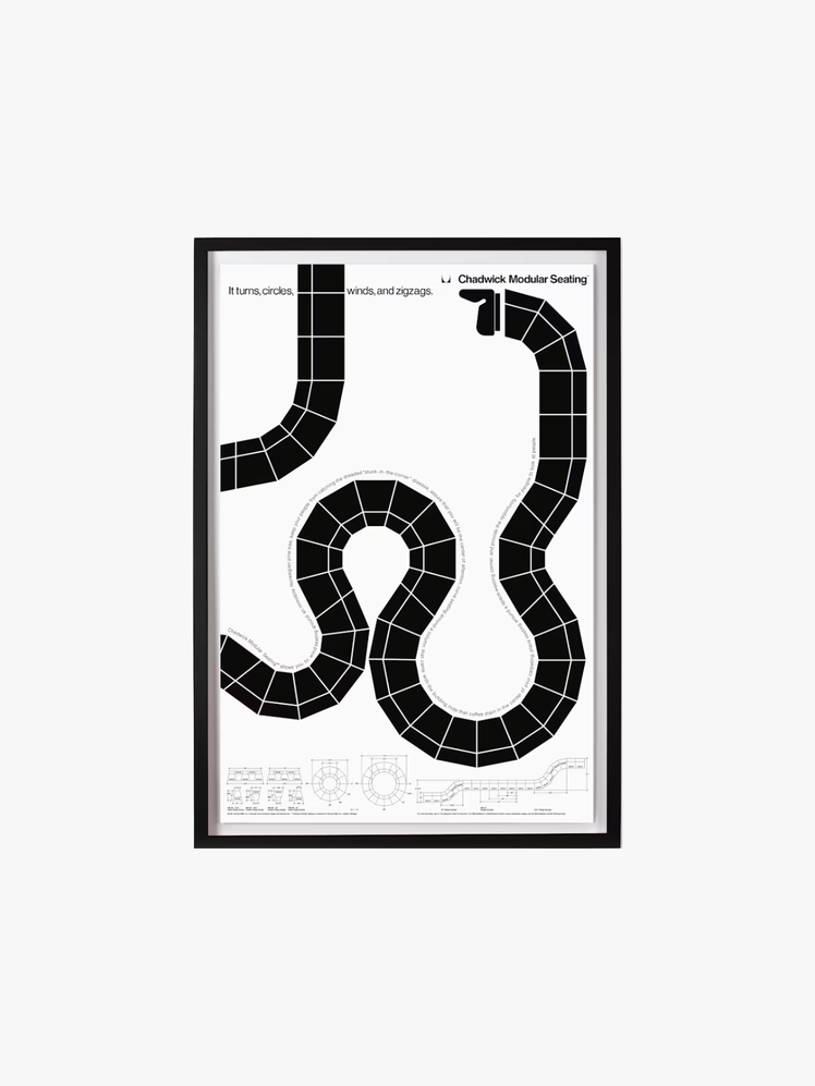 Chadwick Modular Seating Framed Poster