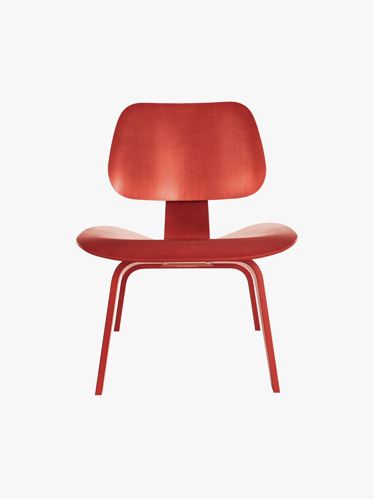 Herman Miller Eames Plywood Chair in Red Stain