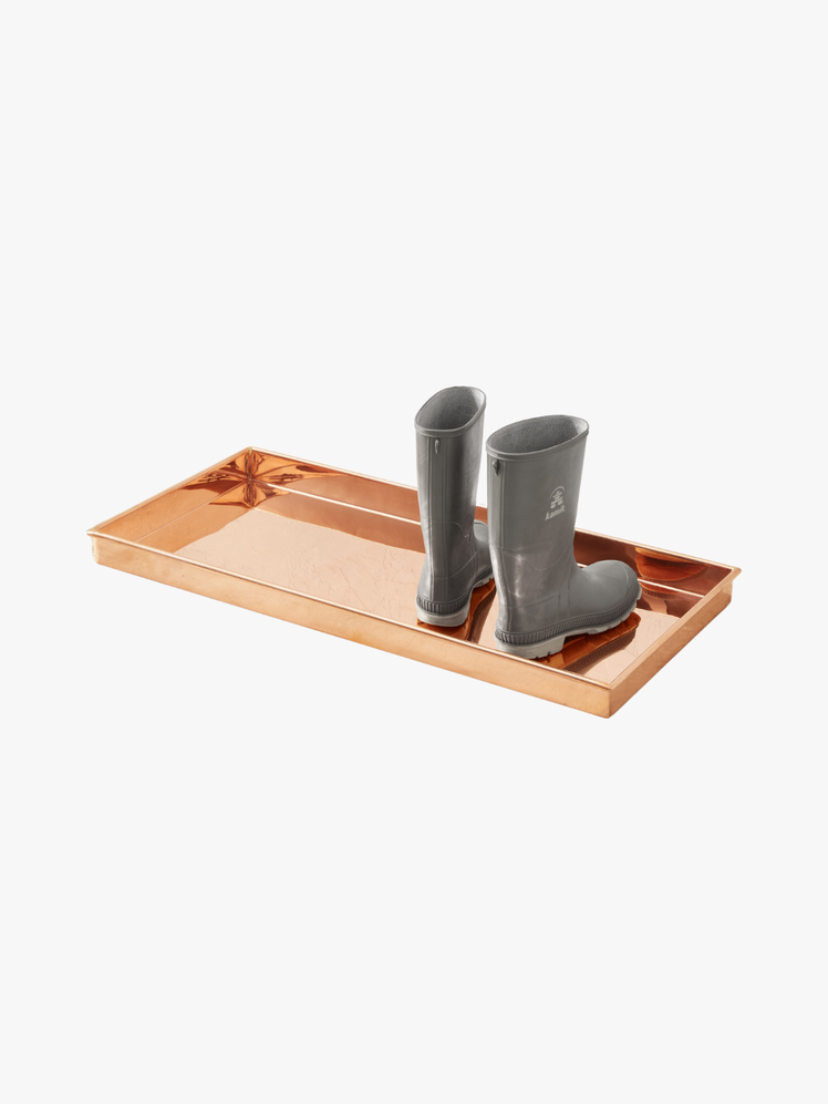 Copper Boot Tray