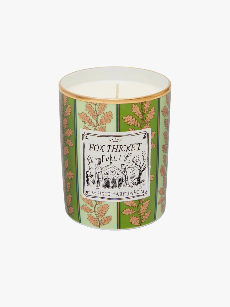 Ginori 1735 Profumi Luchino Fox Thicket Folly Porcelain Candle