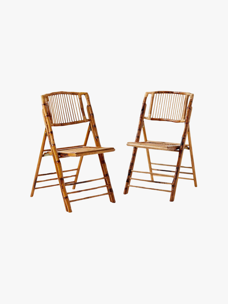 Bamboo Folding Entertaining Chair