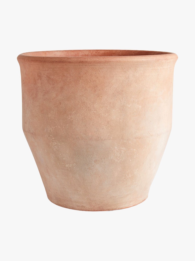 Antique Terracotta Planter with textured finish.