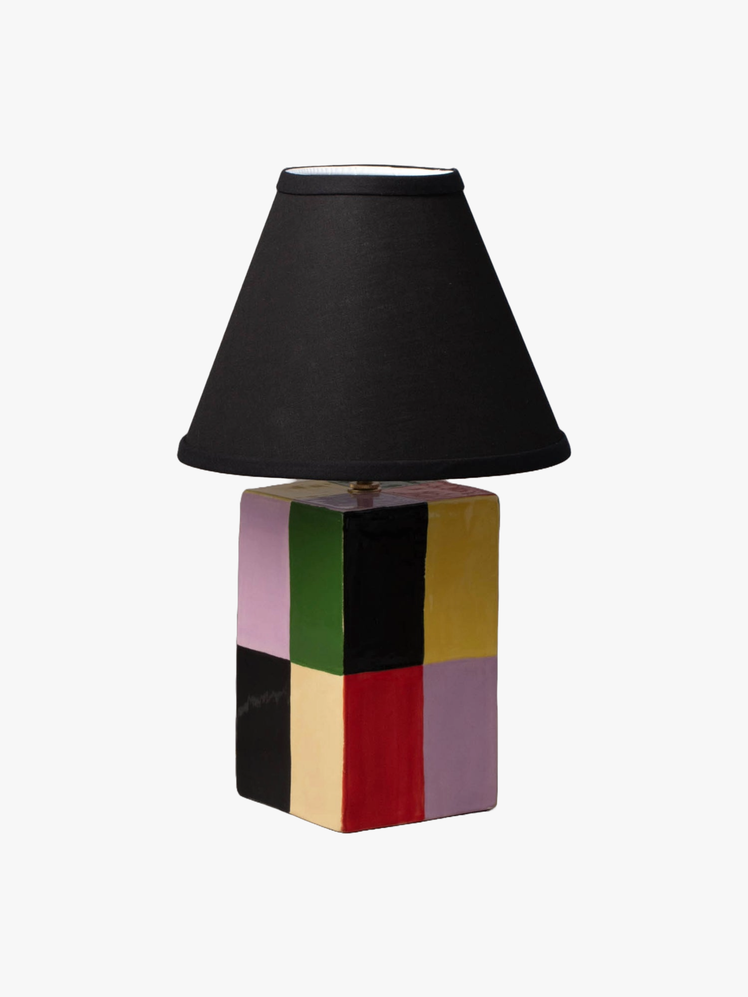 Image may contain Lamp Table Lamp and Lampshade