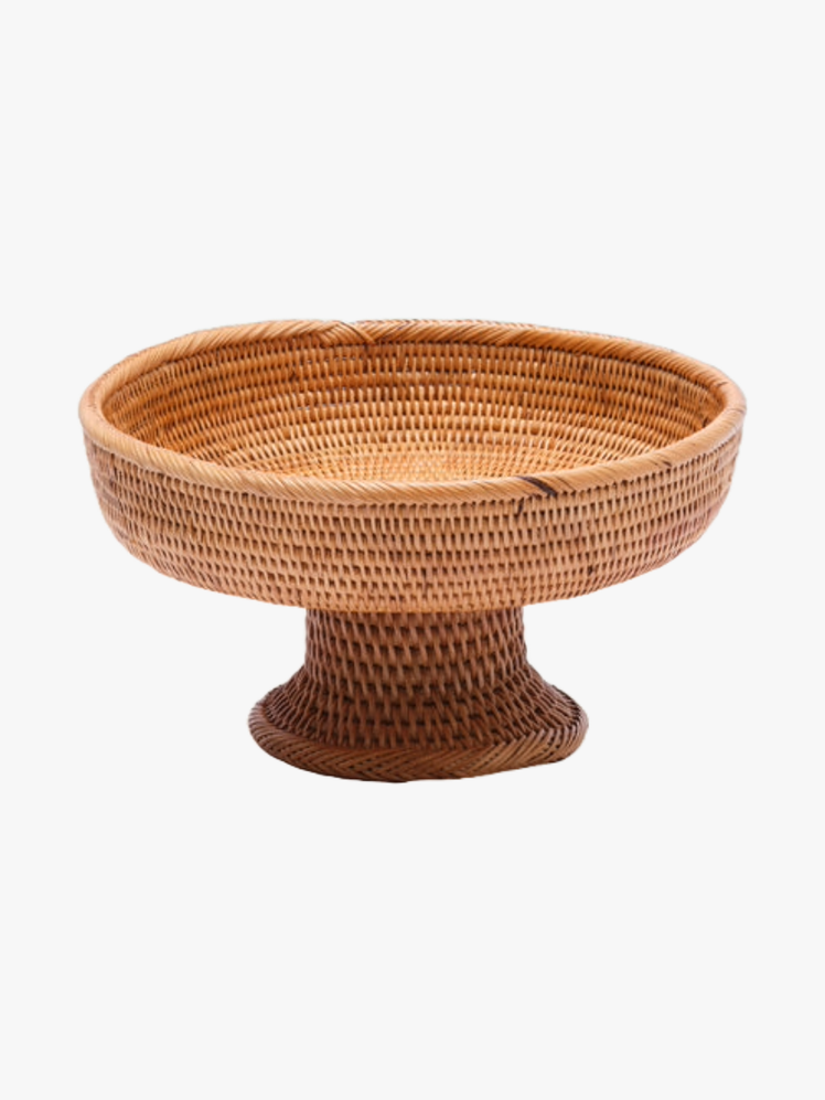 Image may contain Woven Crib Furniture Infant Bed Art Handicraft Bowl and Soup Bowl