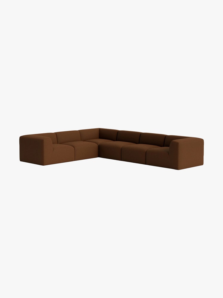 Brown Sectional Sofa