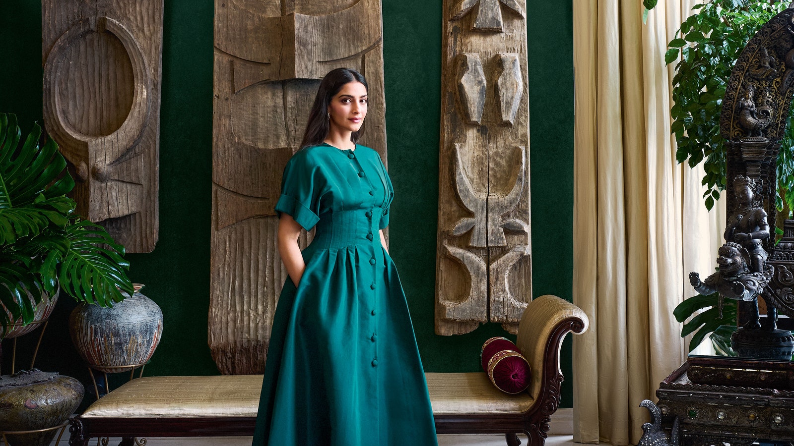 Tour Actor Sonam Kapoor’s Ornate Mumbai Home