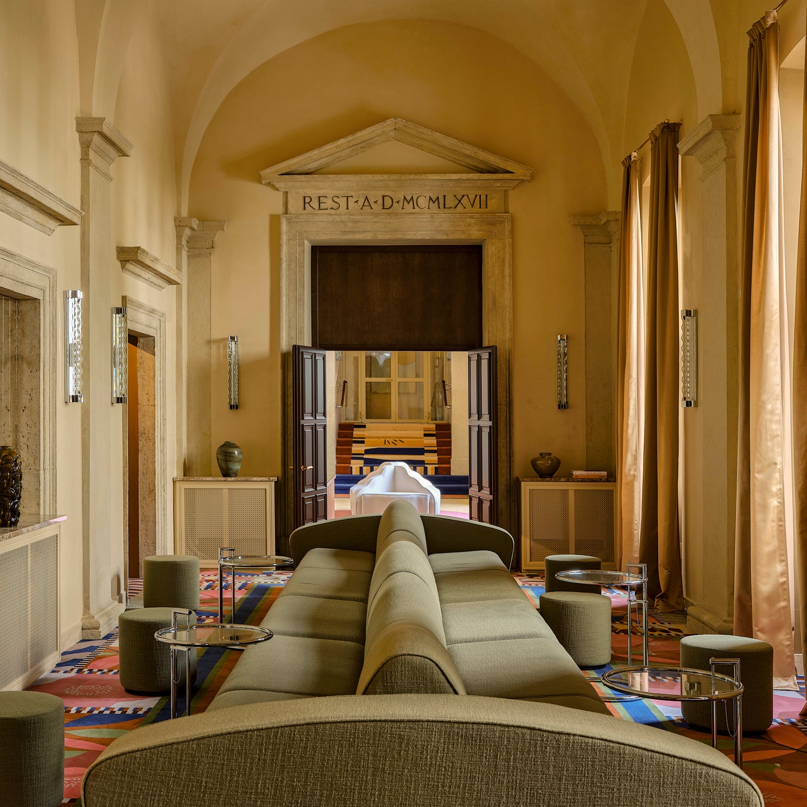 Inside a Roman Palazzo Hotel Designed by Call Me By Your Name Director Luca Guadagnino