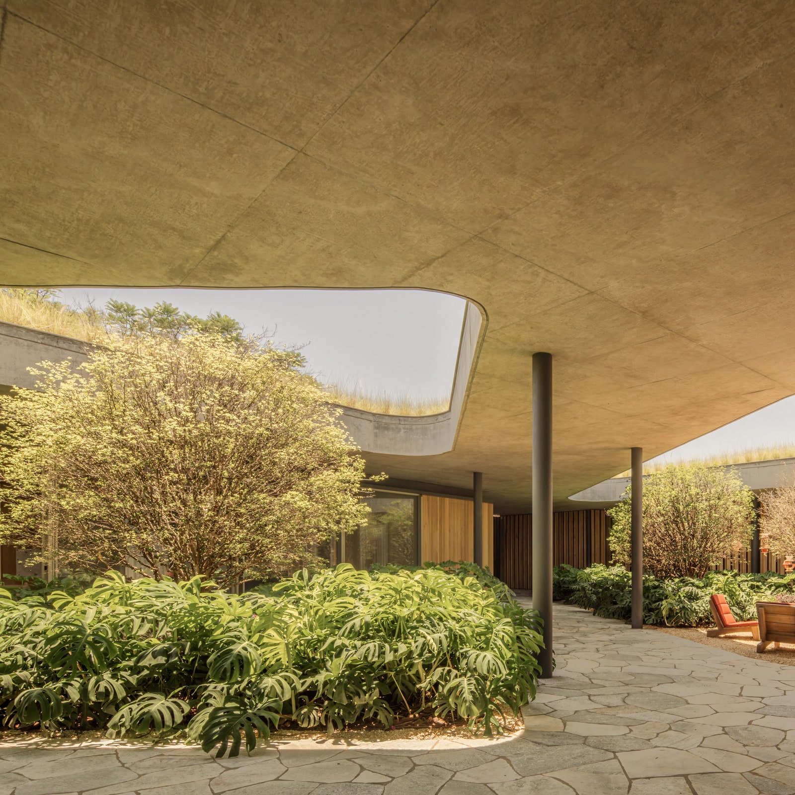 This Sustainable Home in Brazil Blends Into Nature