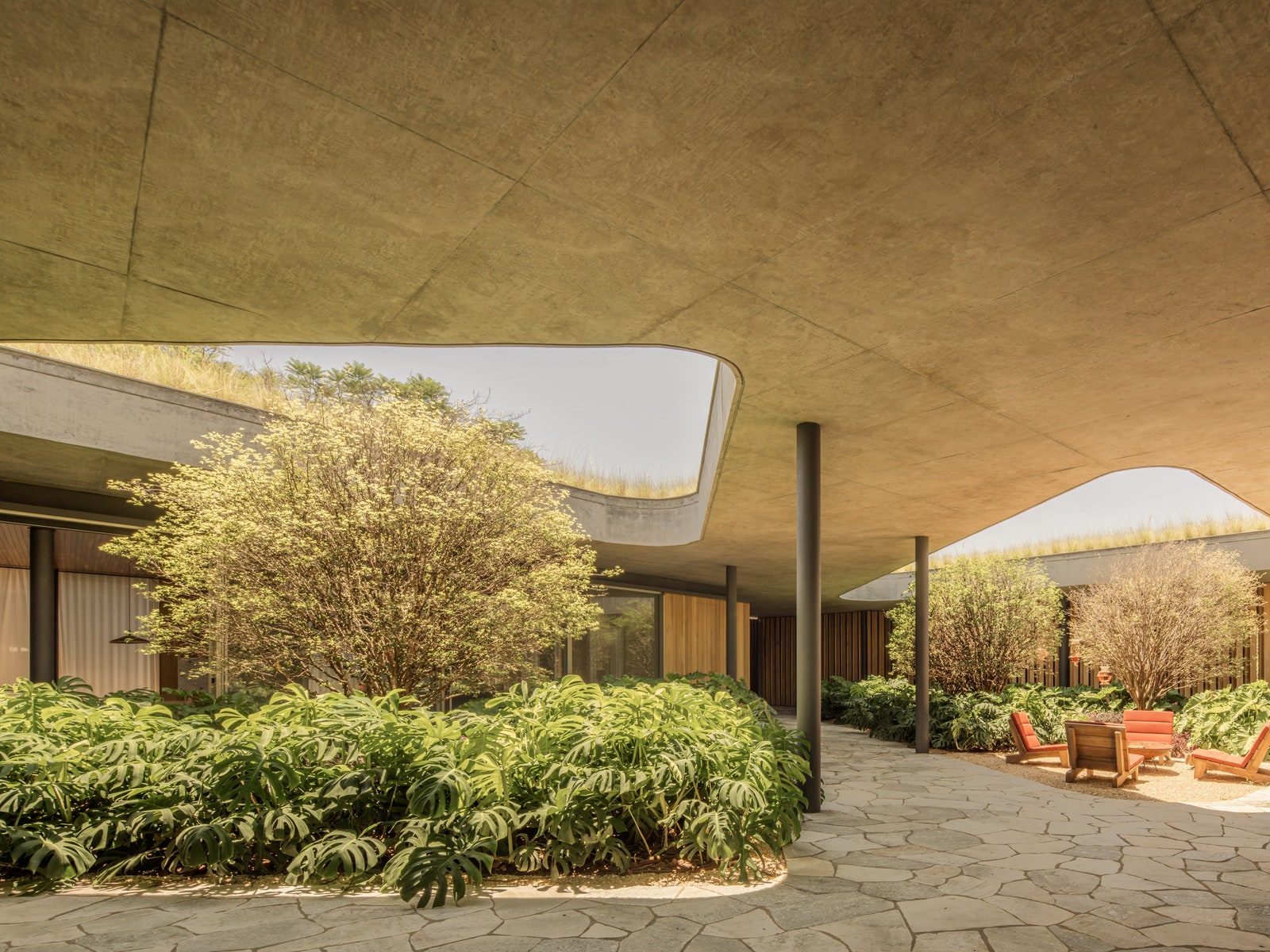 This Sustainable Home in Brazil Blends Into Nature