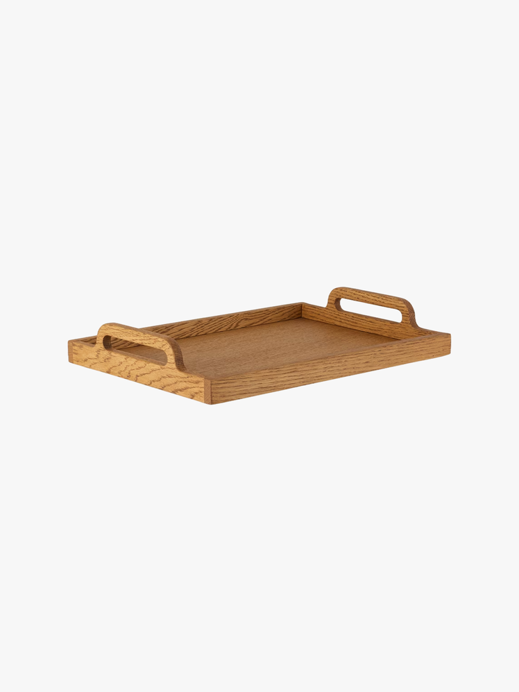 Brown Oak Tray