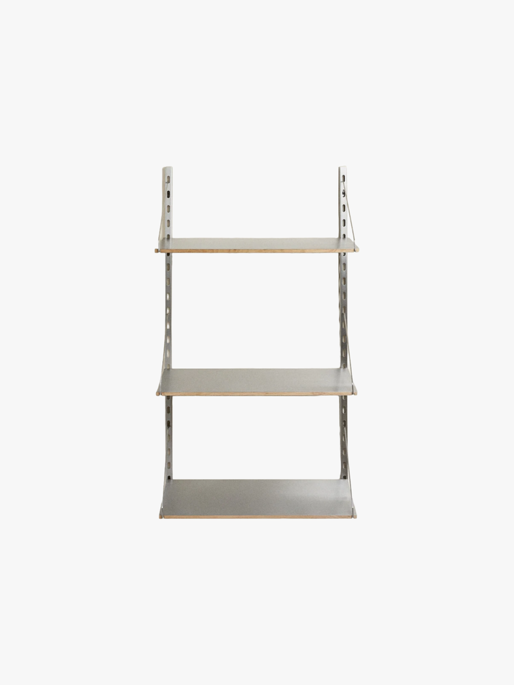 Bookcase with Steel Shelves