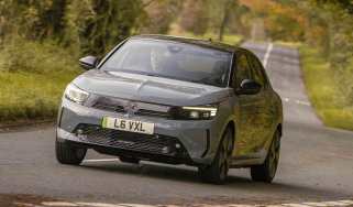 Vauxhall Corsa Electric front corner driving