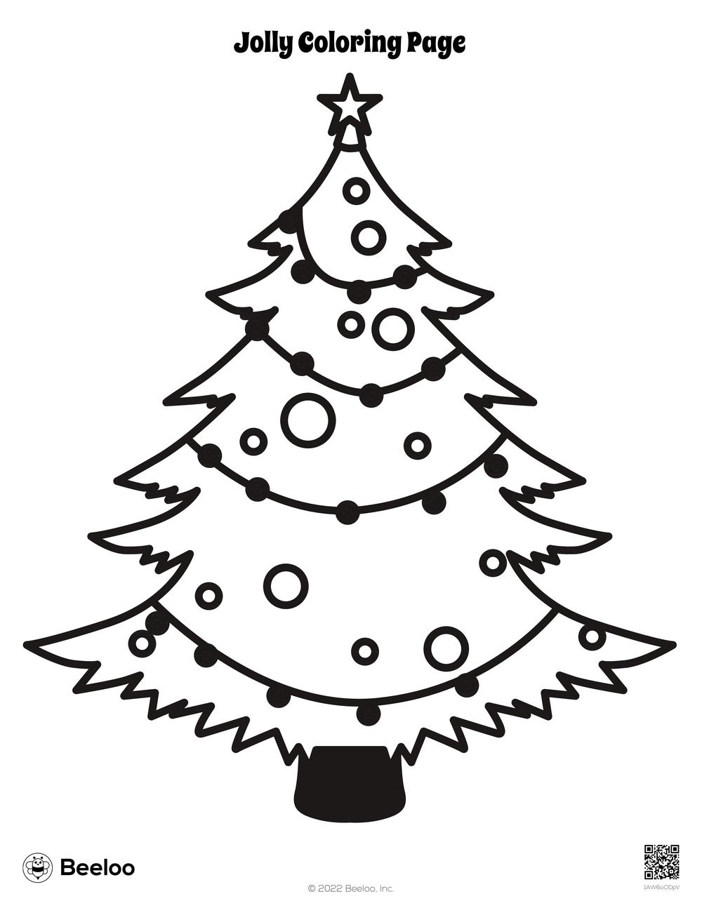 Jolly Coloring Page