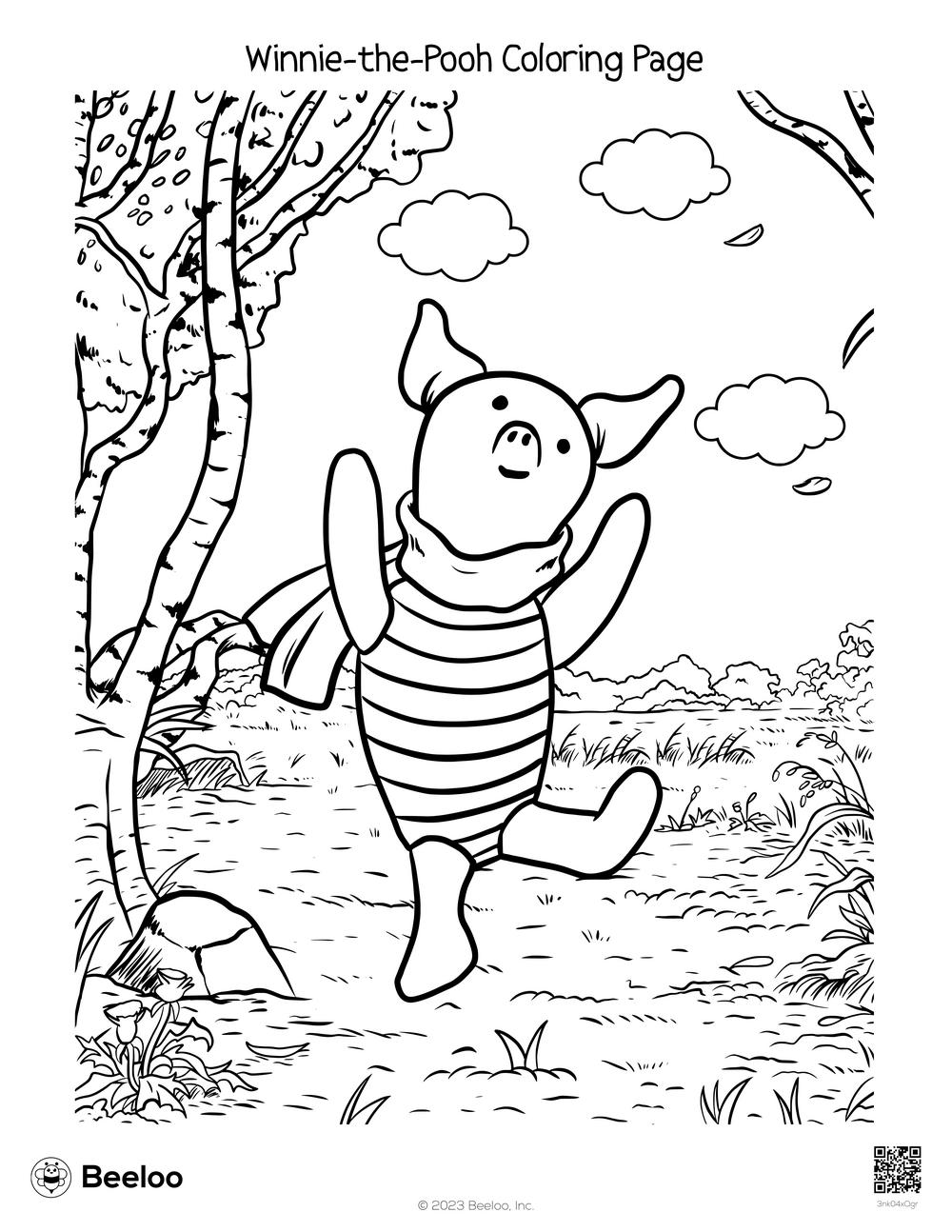 Winnie-the-Pooh Coloring Page