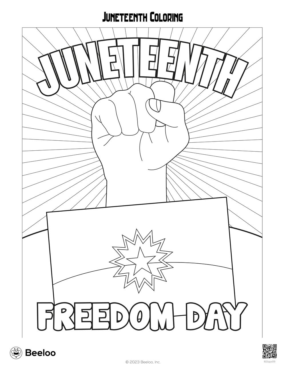 Juneteenth Coloring