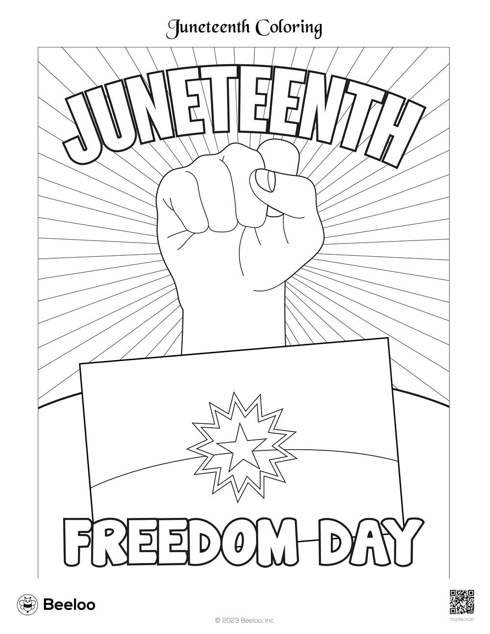 Juneteenth Coloring