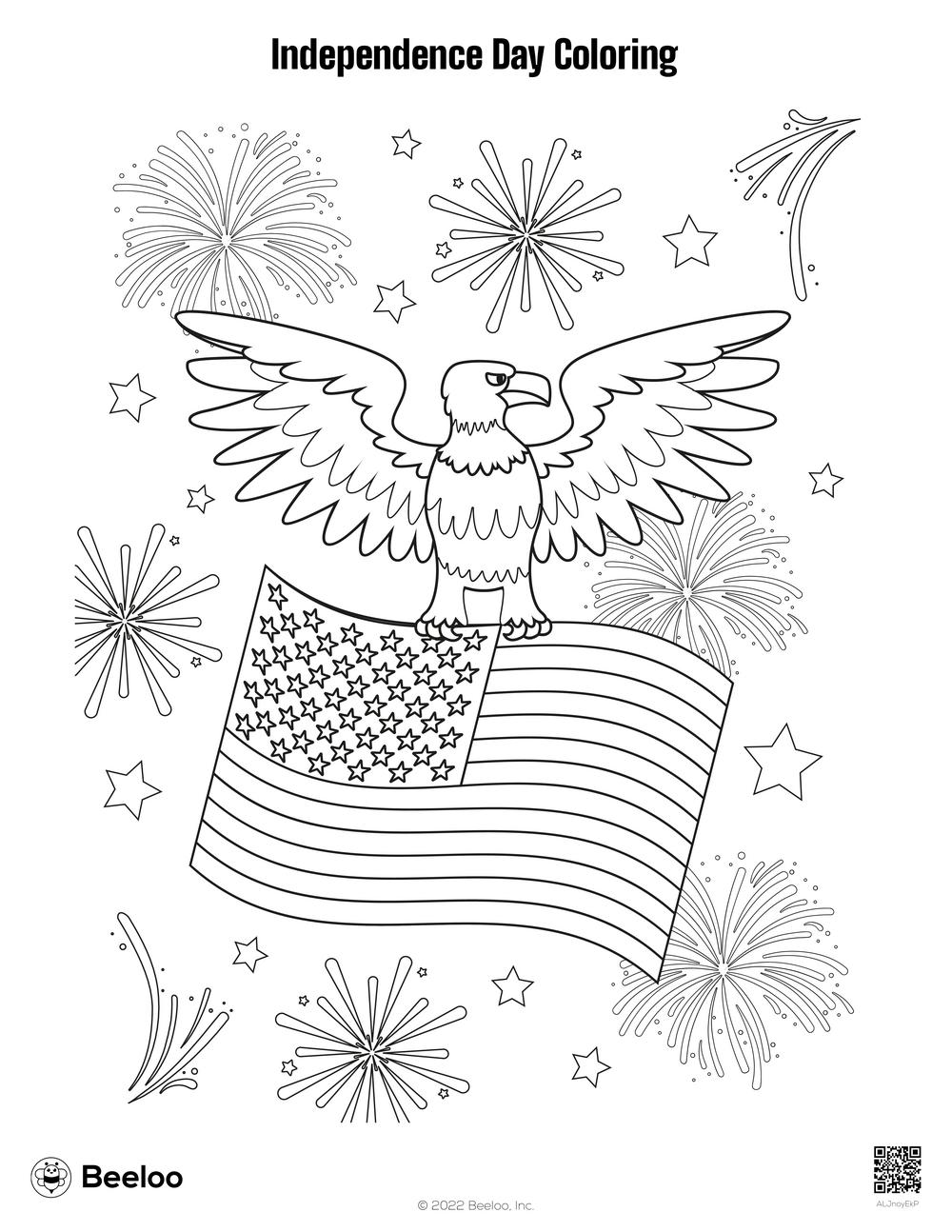 Independence Day Coloring