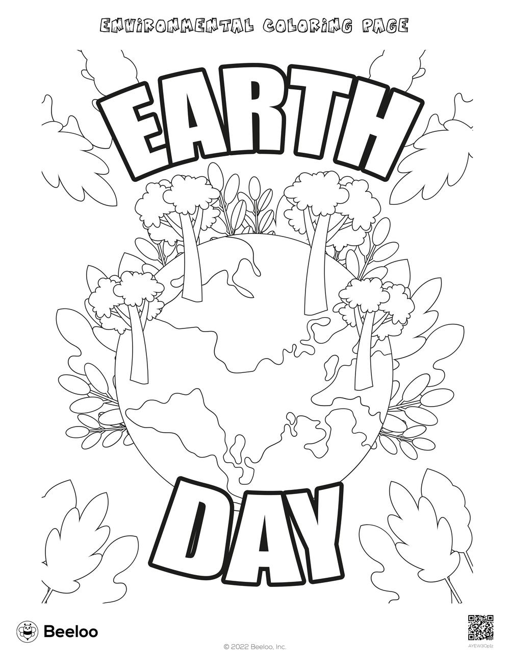 Environmental Coloring Page