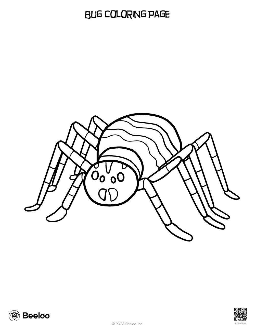 Bug Coloring Page