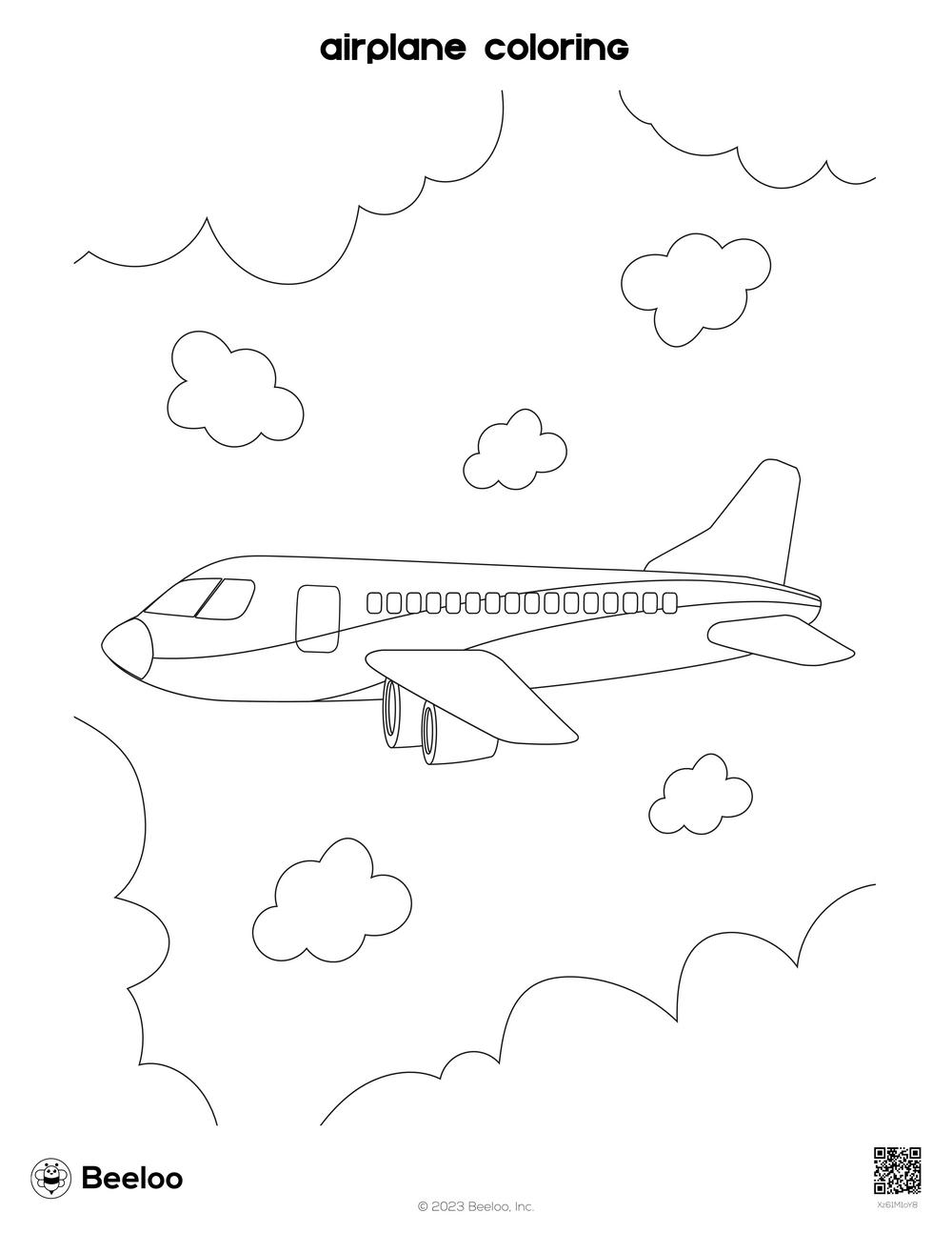 Airplane Coloring