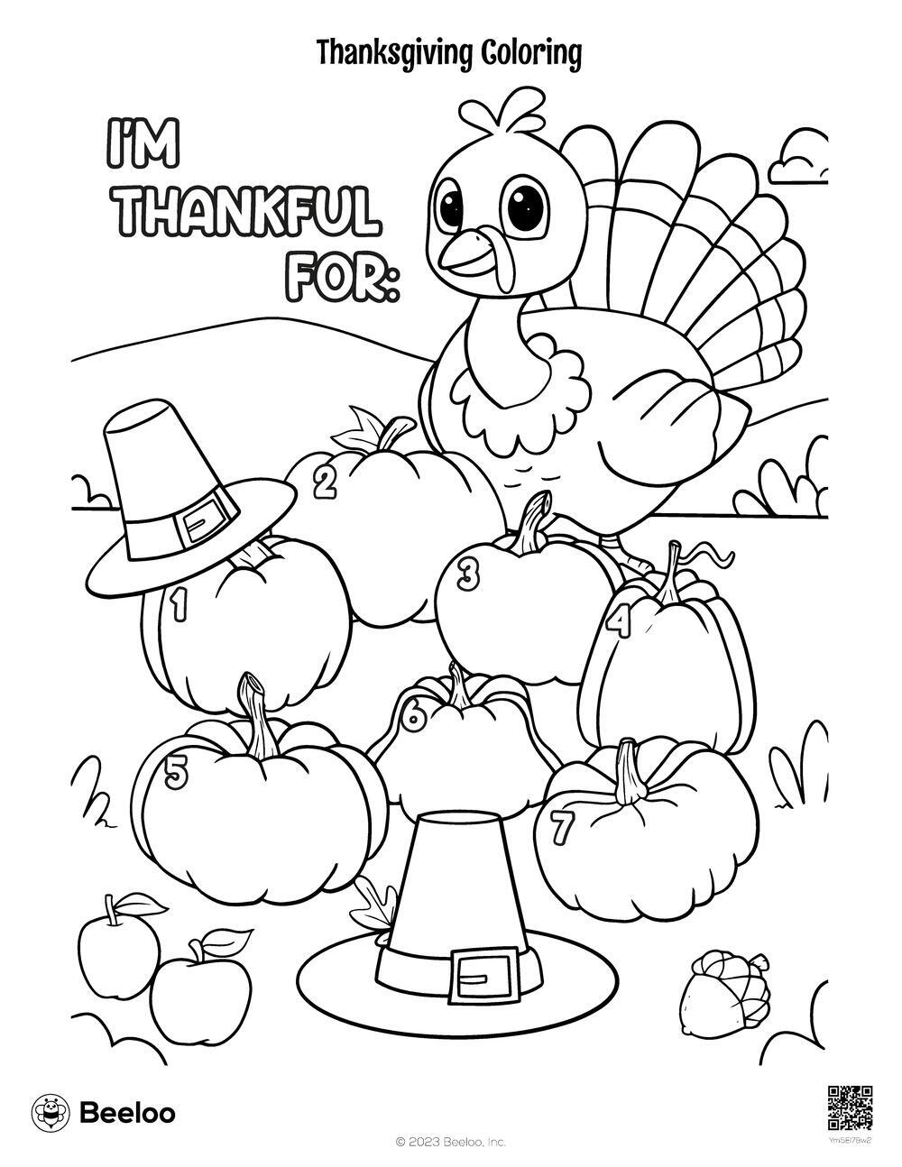 Thanksgiving Coloring