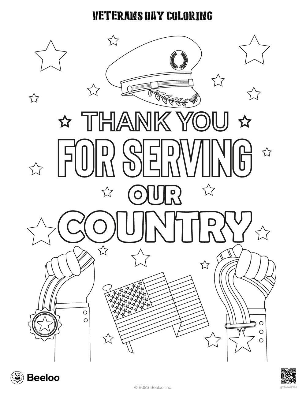 Veterans Day Coloring