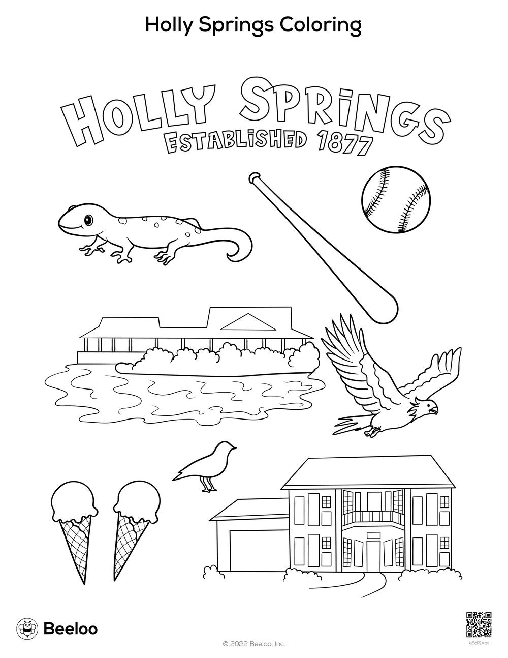 Holly Springs Coloring