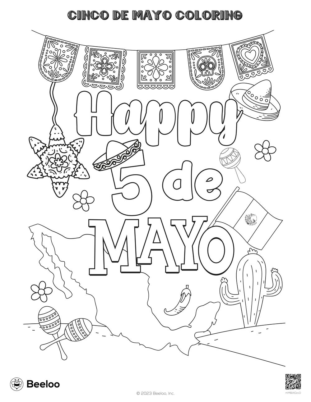 Cinco De Mayo Coloring