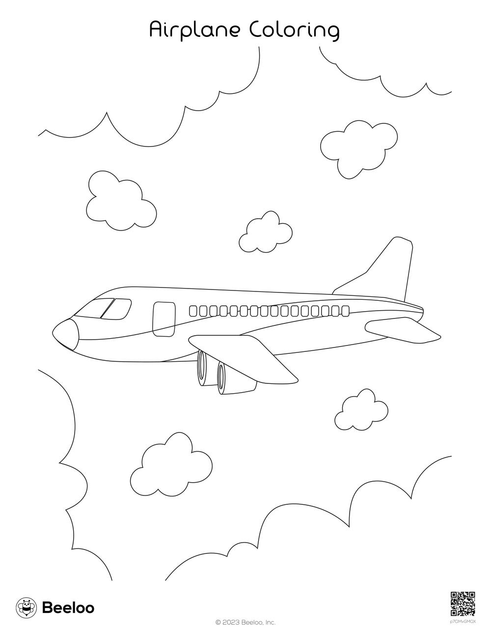 Airplane Coloring