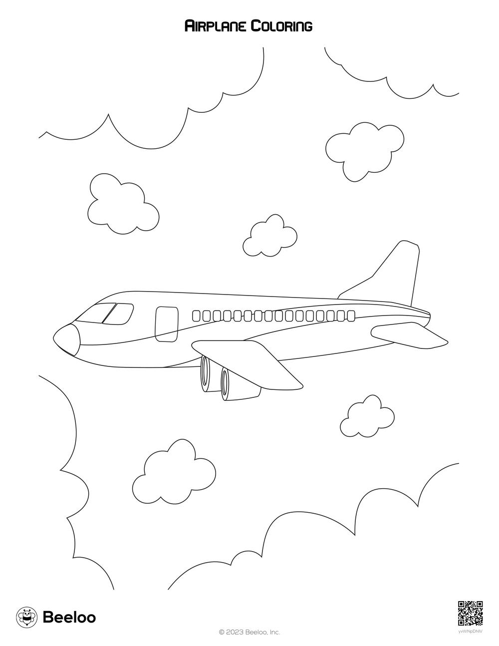 Airplane Coloring