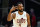 CLEVELAND, OHIO - MAY 13: Evan Mobley #4 of the Cleveland Cavaliers celebrates making a three-point basket during the first half of Game Four of the Eastern Conference Second Round Playoffs against the Boston Celtics at Rocket Mortgage Fieldhouse on May 13, 2024 in Cleveland, Ohio. NOTE TO USER: User expressly acknowledges and agrees that, by downloading and or using this photograph, User is consenting to the terms and conditions of the Getty Images License Agreement. (Photo by Nick Cammett/Getty Images)